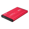 Portable High Speed USB 3.0 External Hard Disk Drive Red 500GB