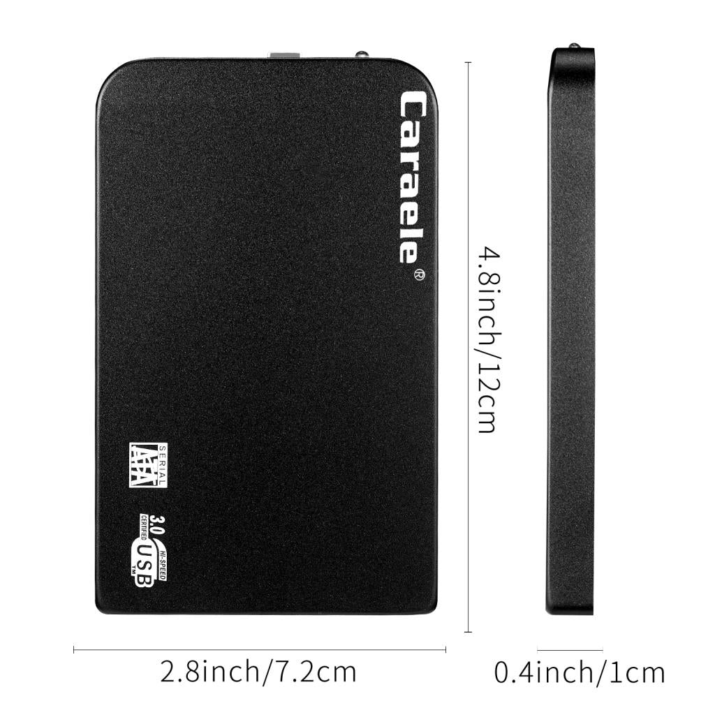 Portable High Speed USB 3.0 Mobile Hard Disk Storage Black 500GB