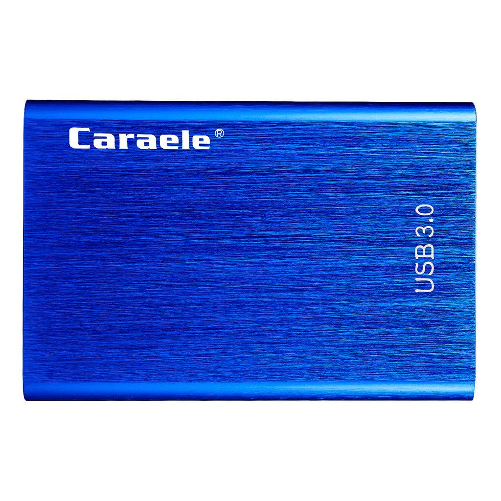 Portable High Speed USB3.0 External Hard Disk Drive Blue 1TB