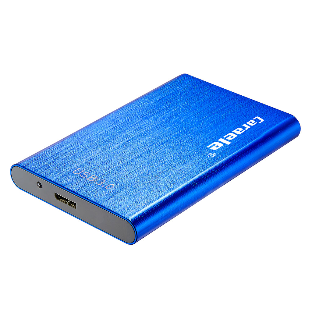 Portable High Speed USB3.0 External Hard Disk Drive Blue 1TB