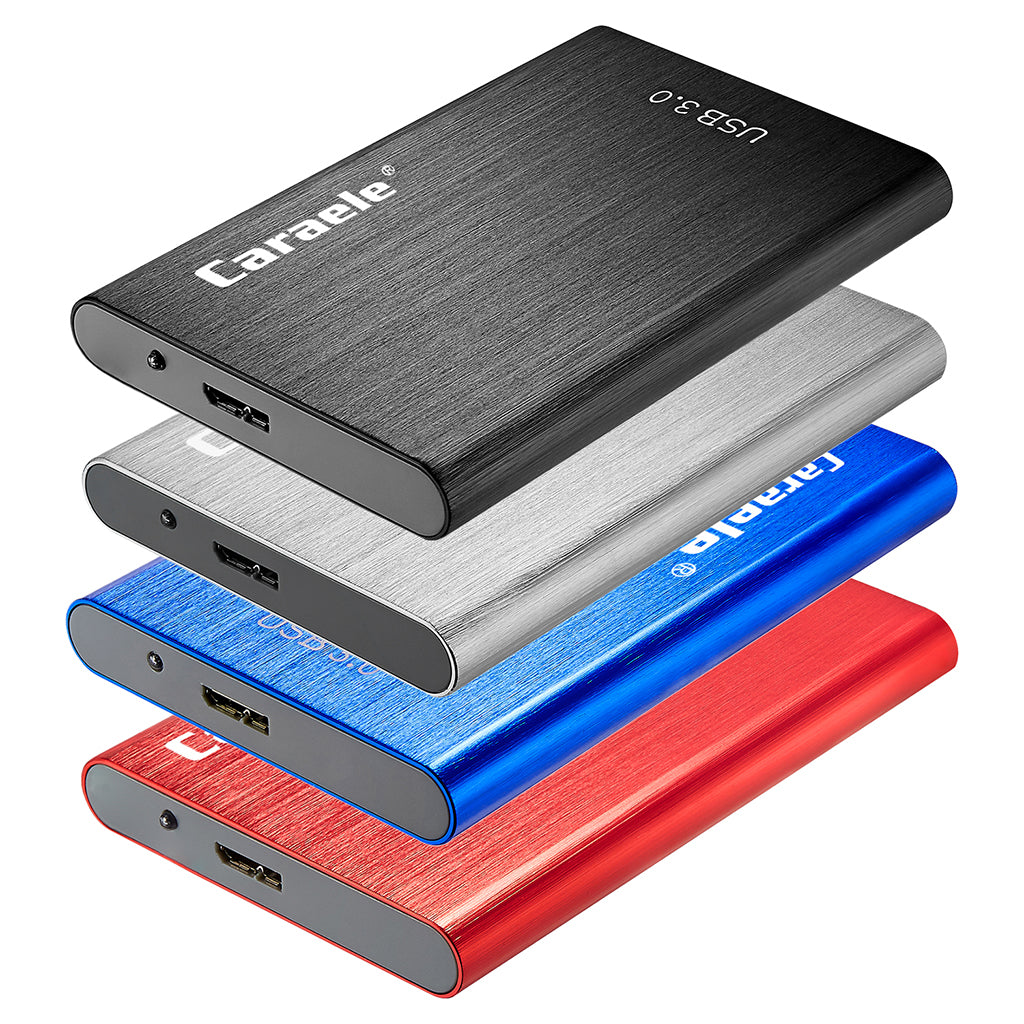 Portable High Speed USB3.0 External Hard Disk Drive Blue 1TB