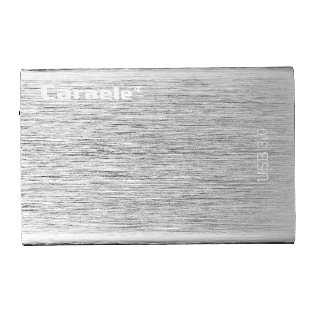 Portable High Speed USB3.0 External Hard Disk Drive Silver 1TB