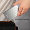 Portable High Speed USB3.0 External Hard Disk Drive Silver 1TB