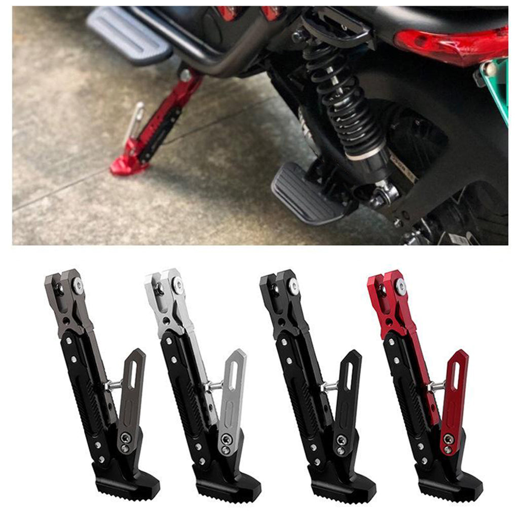 Motorcycle CNC Alloy Adjustable Side Tripod Holder Univeral for Bike Motor