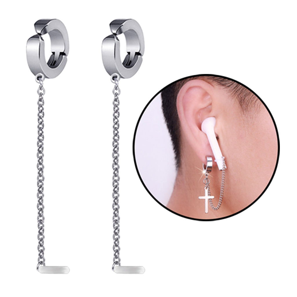 Universal Anti-Lost Earring Strap Wireless Bluetooth Earphone Holder B