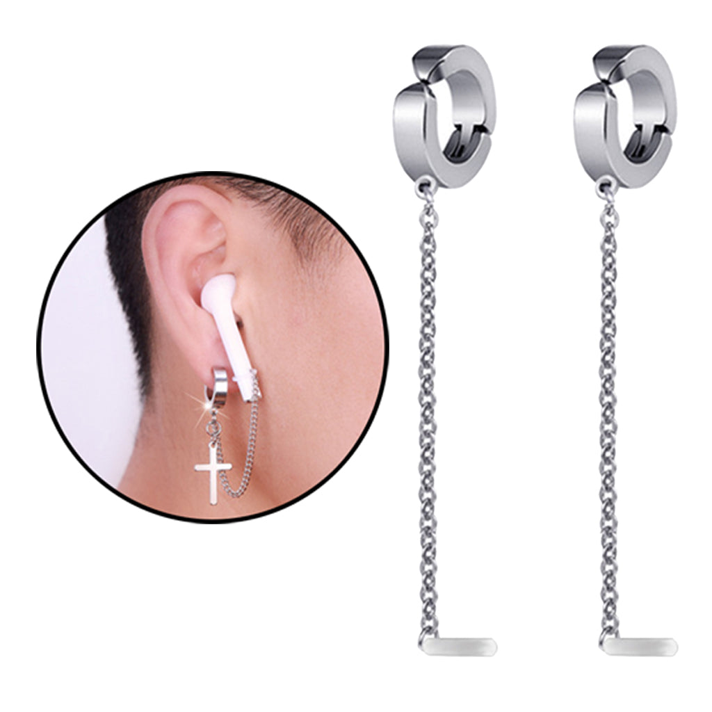 Universal Anti-Lost Earring Strap Wireless Bluetooth Earphone Holder B