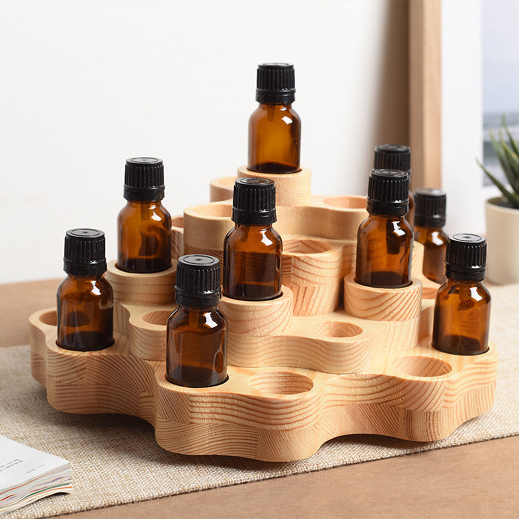 31 Slot Display Stand Rack for 15ml Essential Oil Bottles 10ml Roller Bottle