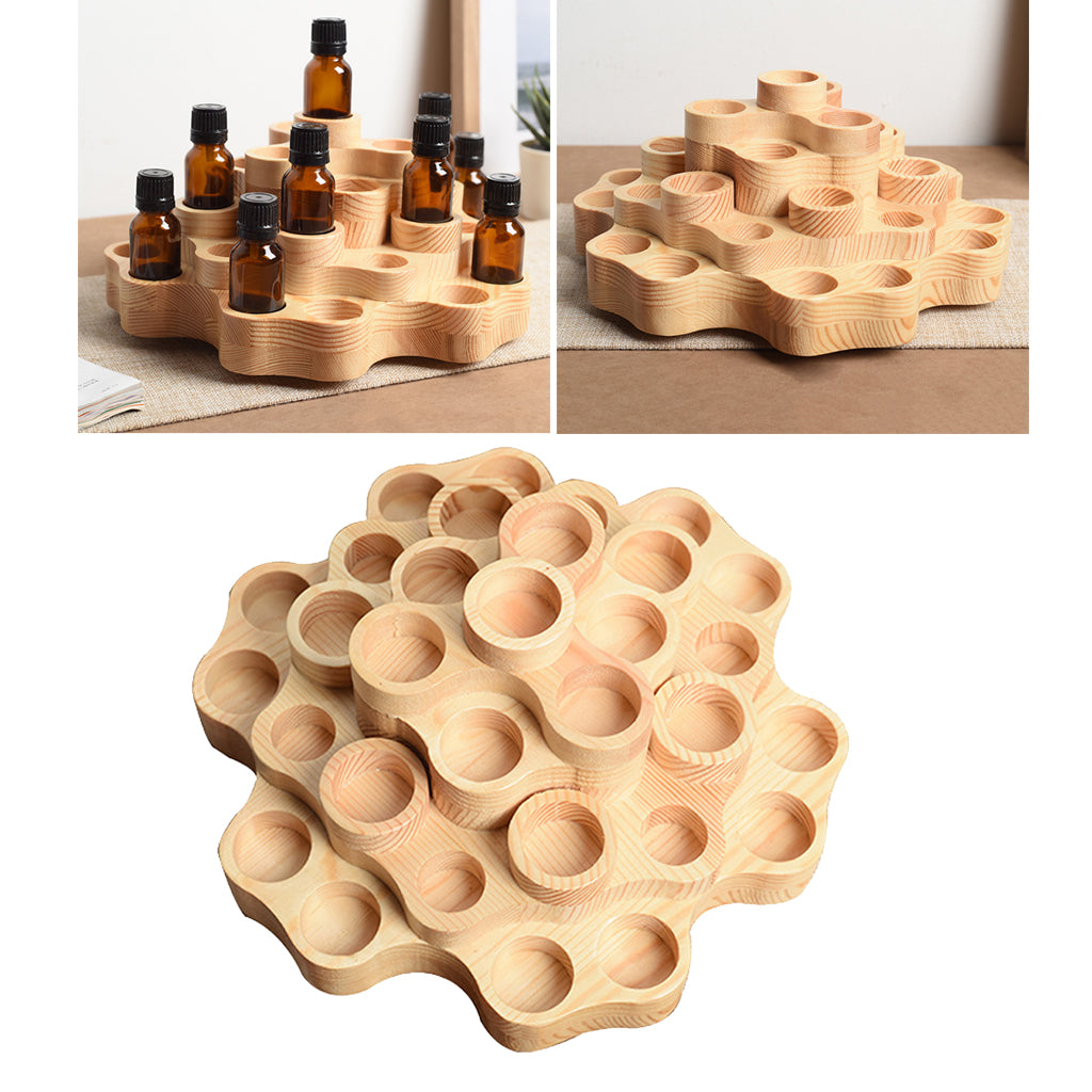 31 Slot Display Stand Rack for 15ml Essential Oil Bottles 10ml Roller Bottle