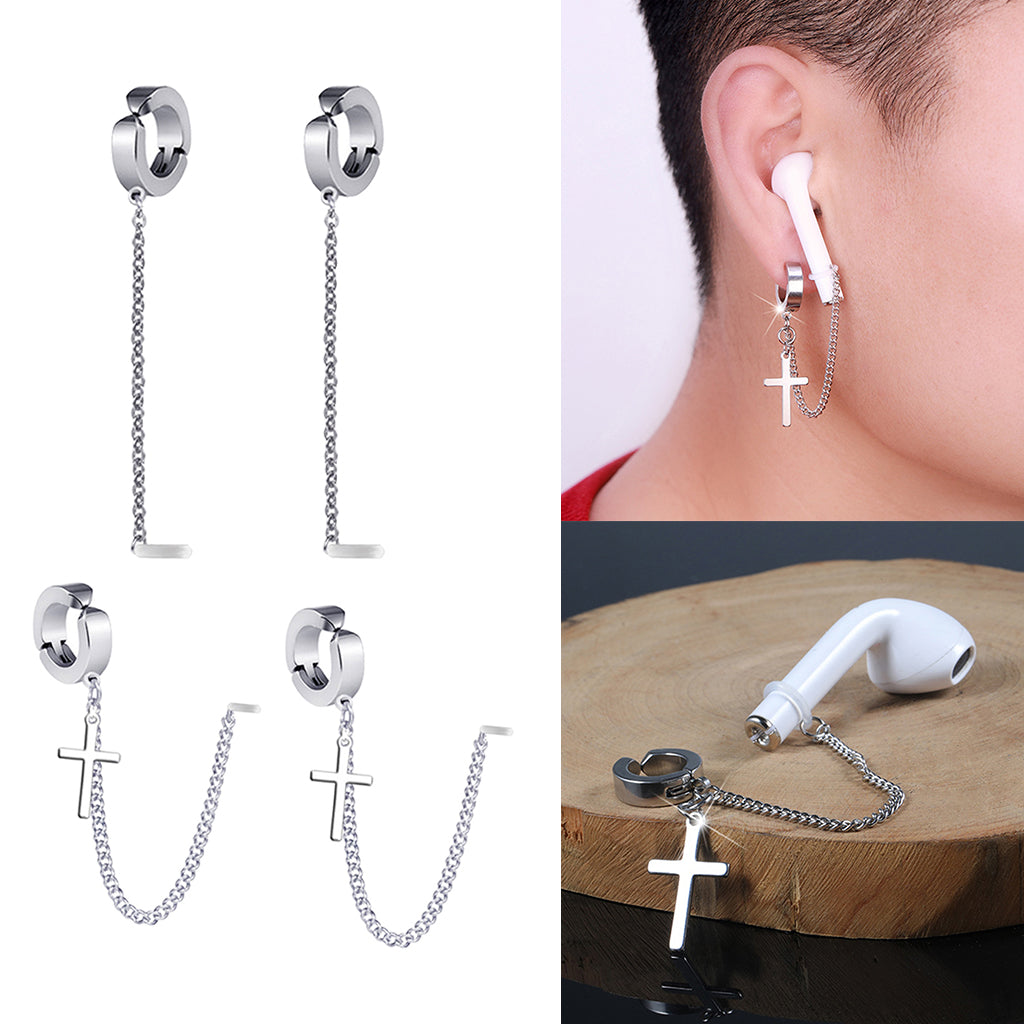 Universal Anti-Lost Earring Strap Wireless Bluetooth Earphone Holder A