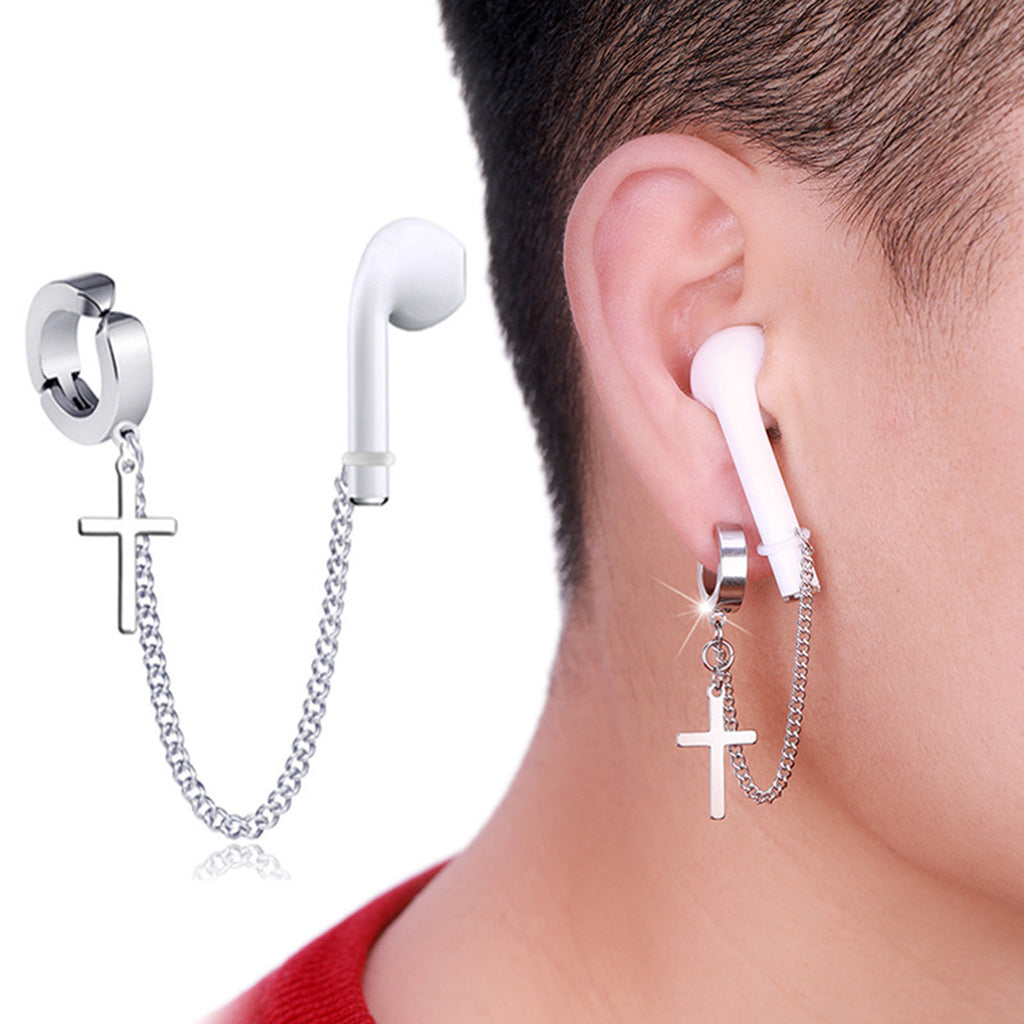 Universal Anti-Lost Earring Strap Wireless Bluetooth Earphone Holder A