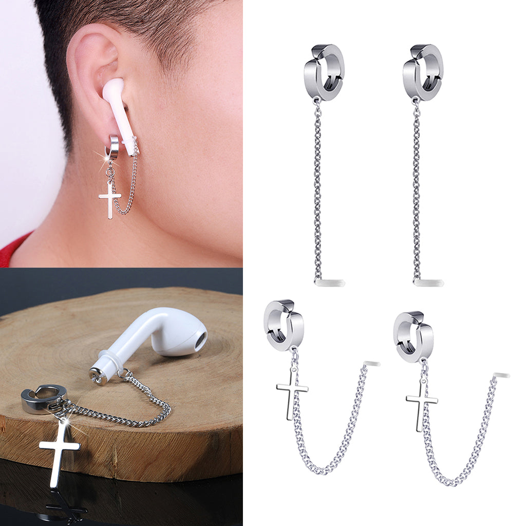 Universal Anti-Lost Earring Strap Wireless Bluetooth Earphone Holder A