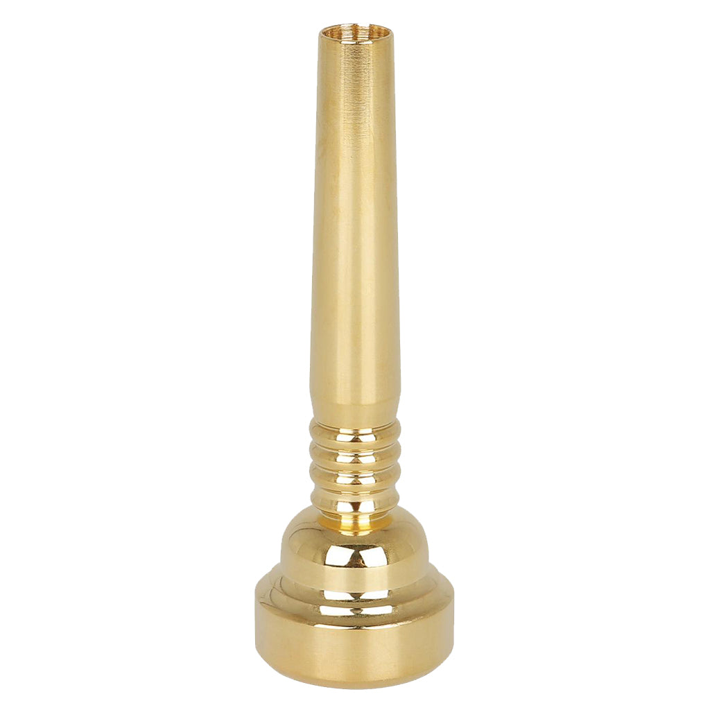 Trumpet Mouthpiece, 17C Gold Plated Brass Trumpet Mouthpiece