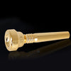 Trumpet Mouthpiece, 17C Gold Plated Brass Trumpet Mouthpiece