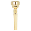 Trumpet Mouthpiece, 17C Gold Plated Brass Trumpet Mouthpiece