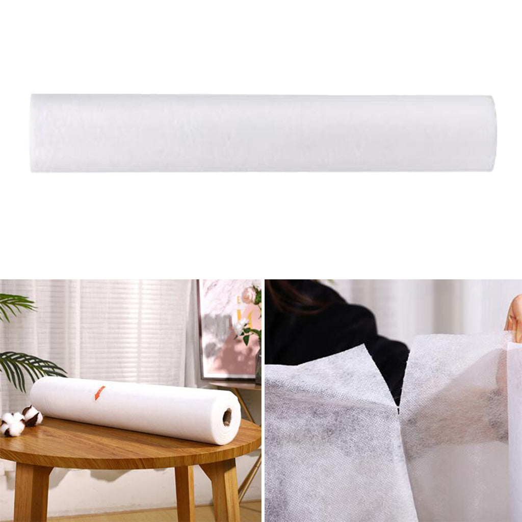 50Pcs/Roll Disposable Bed Sheets for Beauty & Massage Salons Non Woven White