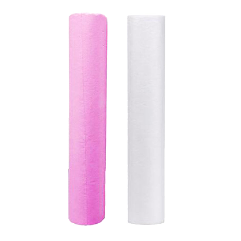 50Pcs/Roll Disposable Bed Sheets for Beauty & Massage Salons Non Woven Pink