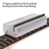 Guitar Fret Beveling File for Fret End Dressing (35 and 90 degrees)