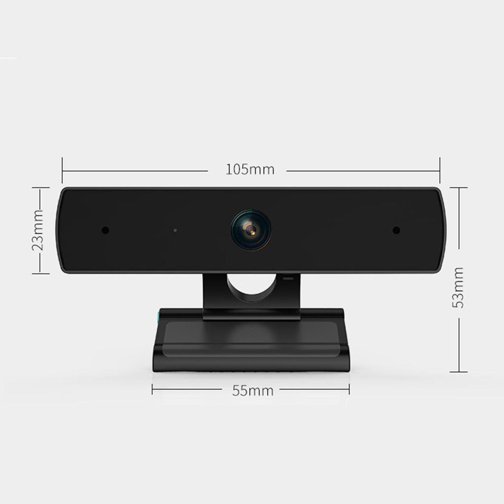 1080P Webcam with Microphone Full HD Computer Webcam Wide View Angle