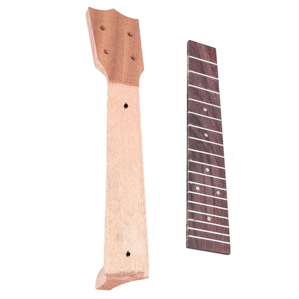 Ukulele Neck and Fingerboard for Concert 21 23 26 Inch Ukulele Parts 21 inch