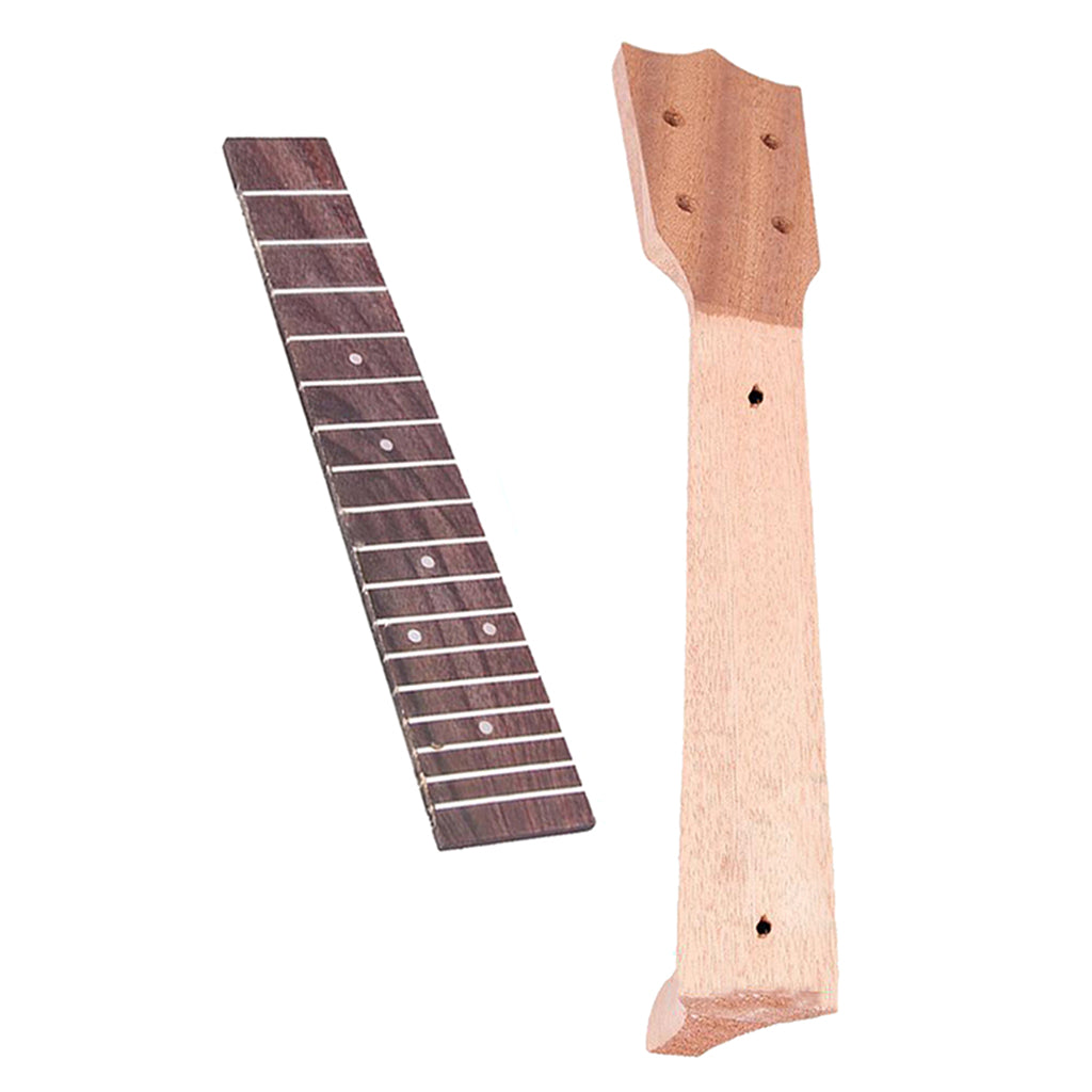 Ukulele Neck and Fingerboard for Concert 21 23 26 Inch Ukulele Parts 21 inch