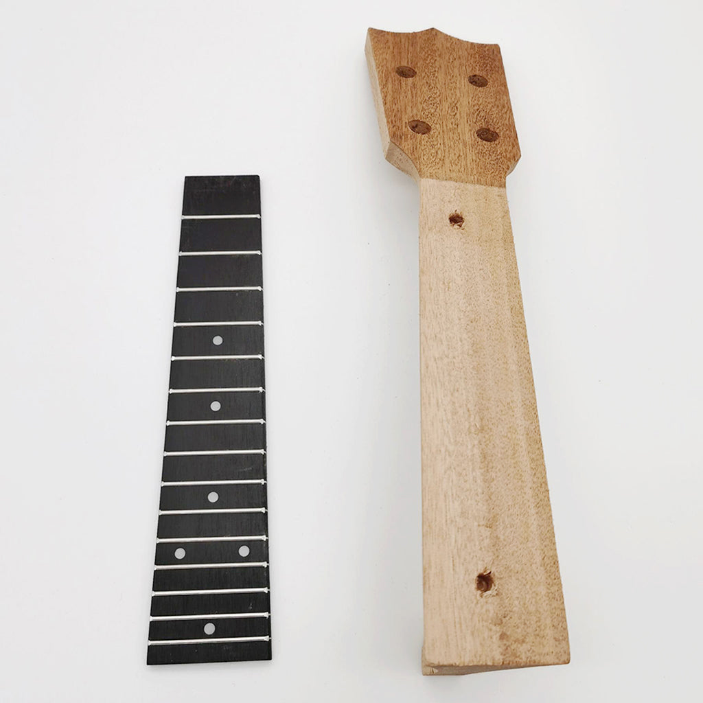 Ukulele Neck and Fingerboard for Concert 21 23 26 Inch Ukulele Parts 23 inch