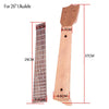 Ukulele Neck and Fingerboard for Concert 21 23 26 Inch Ukulele Parts 26 inch