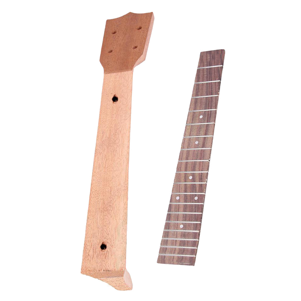 Ukulele Neck and Fingerboard for Concert 21 23 26 Inch Ukulele Parts 26 inch