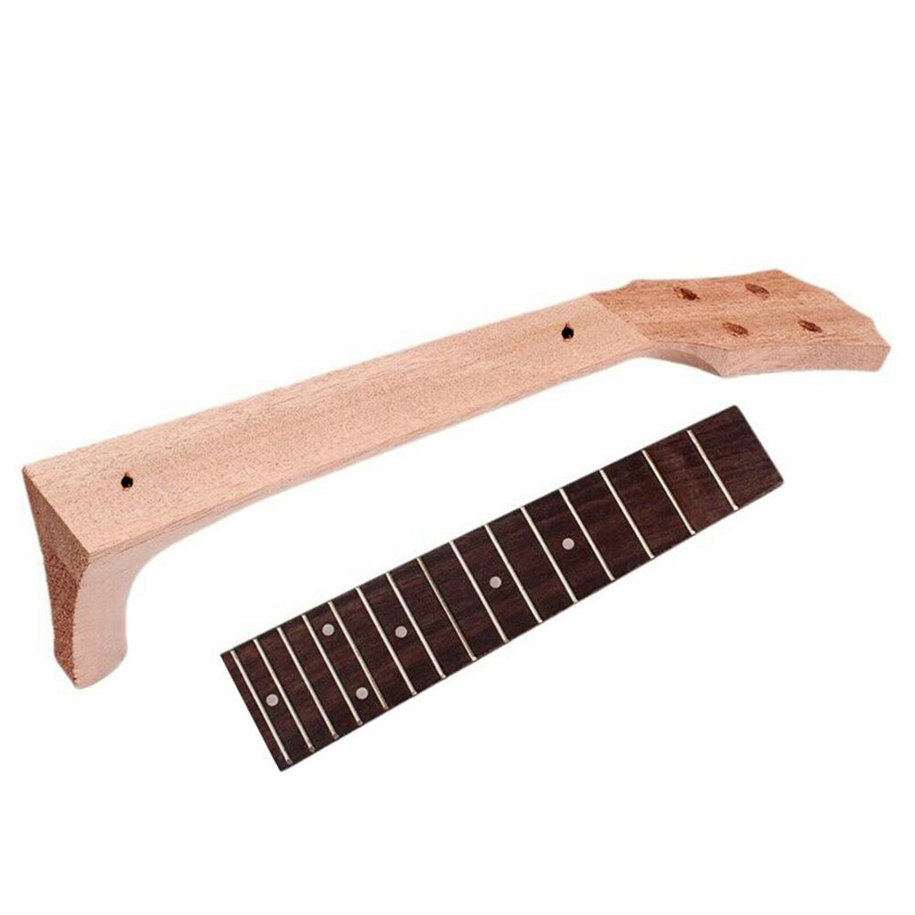 Ukulele Neck and Fingerboard for Concert 21 23 26 Inch Ukulele Parts 26 inch