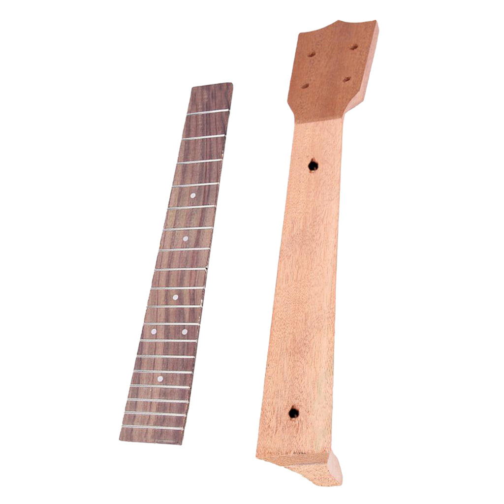 Ukulele Neck and Fingerboard for Concert 21 23 26 Inch Ukulele Parts 26 inch