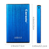 New Portable HDD External Hard Drive Disk USB 3.0 for PC Laptop Blue 500GB