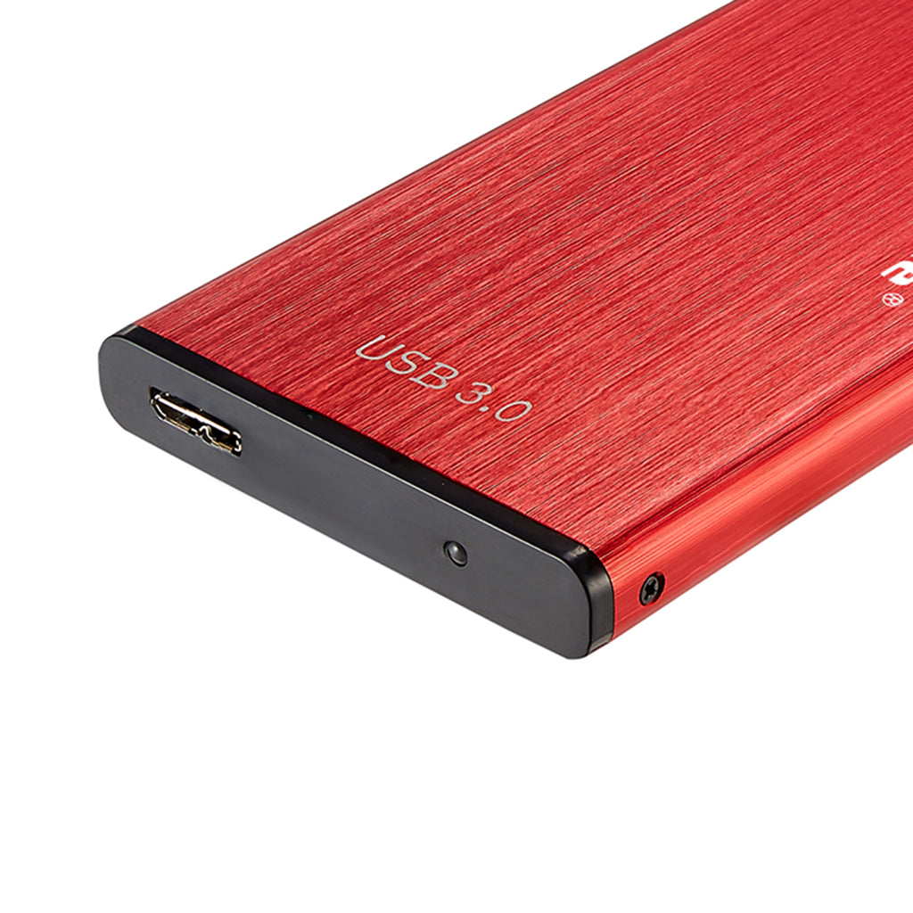 New Portable HDD External Hard Drive Disk USB 3.0 for PC Laptop Red 500GB