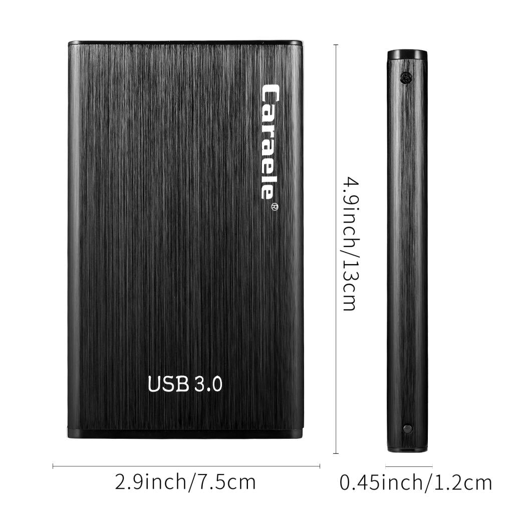 New Portable HDD External Hard Drive Disk USB 3.0 for PC Laptop Black 1T