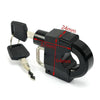 Motorcycle Helmet Lock Security Padlock 7/8