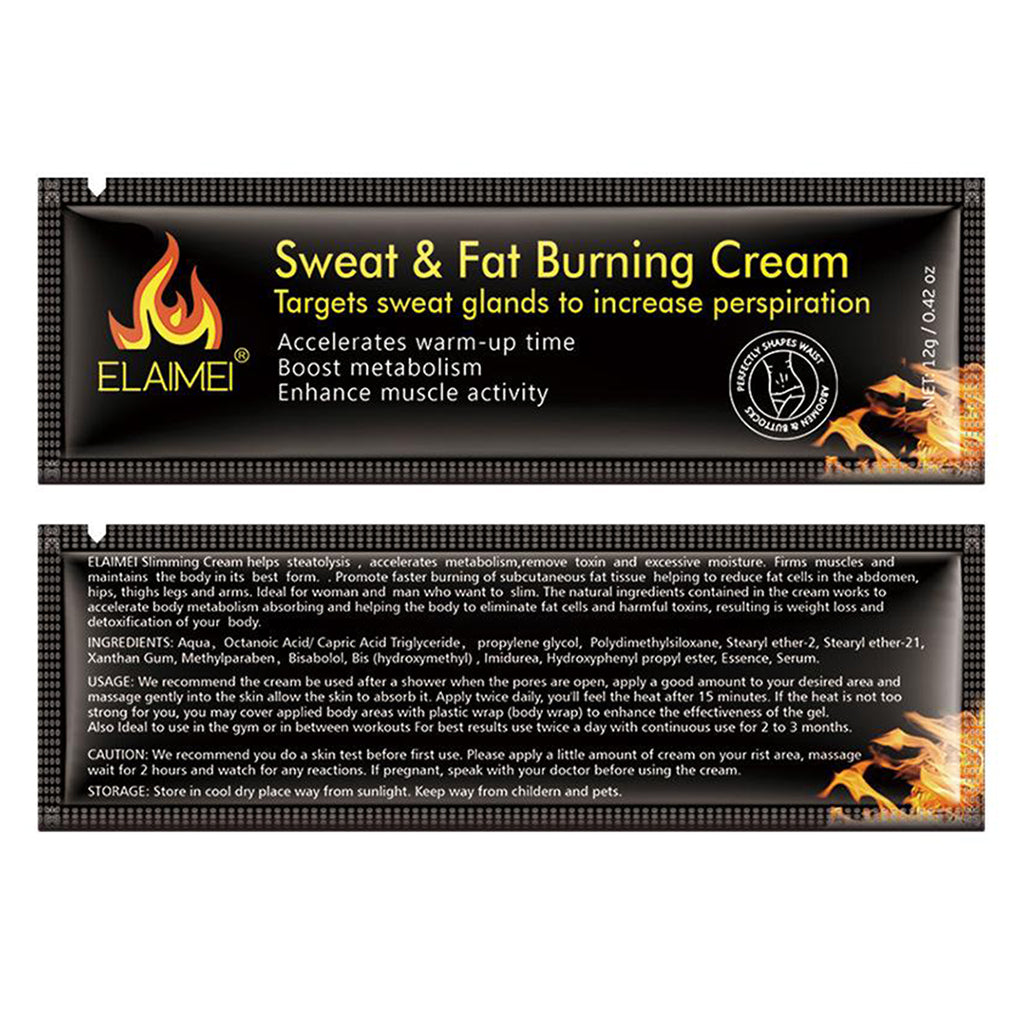 Hot Sweat Cream Cellulite Treatment Slimming & Firming Cream Body Fat Burning