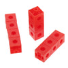 Children's Centimeter Cubes Math Linking Toys Teaching Aids PP red