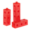 Load image into Gallery viewer, Children&#39;s Centimeter Cubes Math Linking Toys Teaching Aids PP red