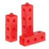 Children's Centimeter Cubes Math Linking Toys Teaching Aids PP red