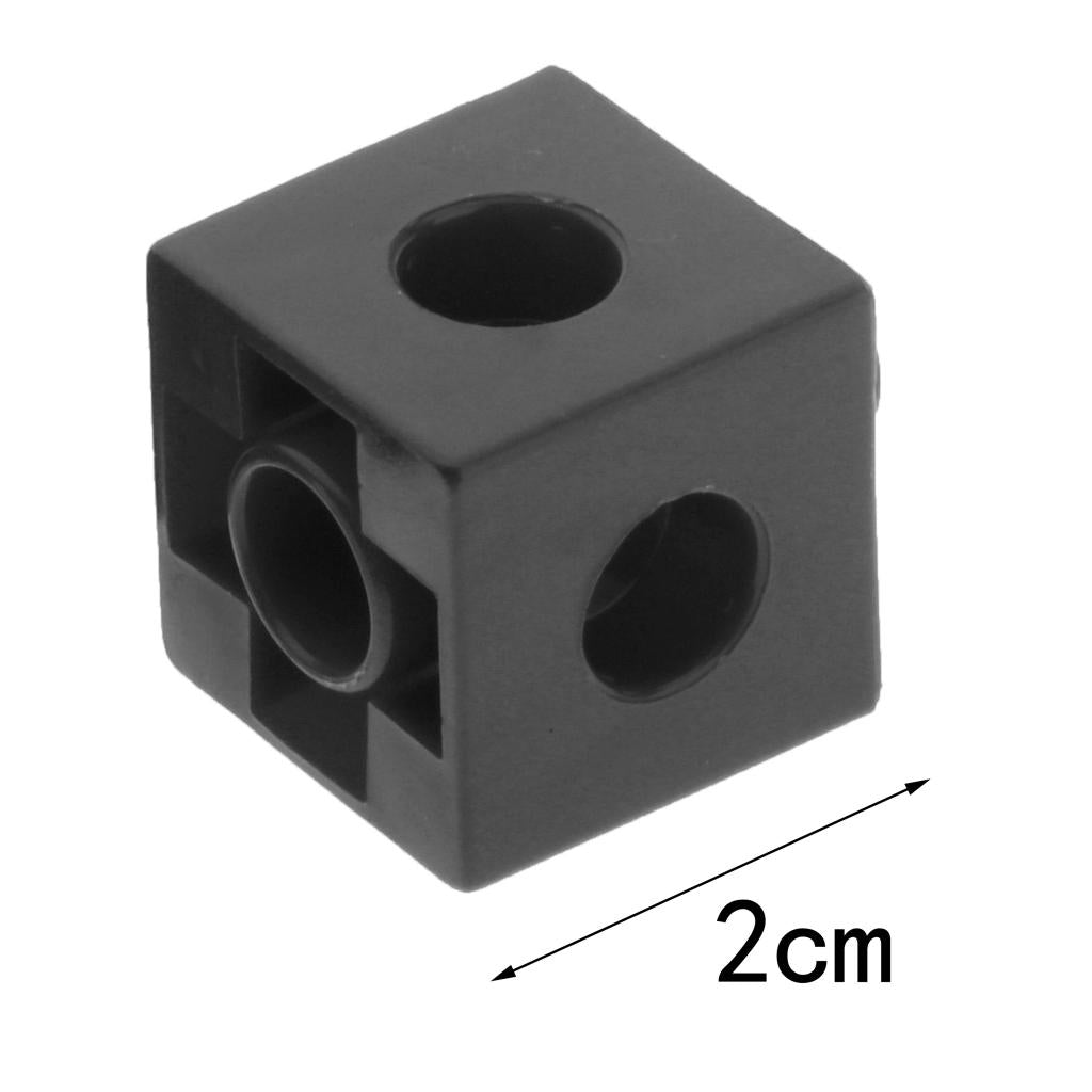 Children's Centimeter Cubes Math Linking Toys Teaching Aids ABS black