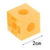 Load image into Gallery viewer, Children&#39;s Centimeter Cubes Math Linking Toys Teaching Aids PP yellow
