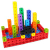 Children's Centimeter Cubes Math Linking Toys Teaching Aids PP yellow