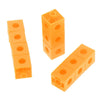 Load image into Gallery viewer, Children&#39;s Centimeter Cubes Math Linking Toys Teaching Aids PP yellow