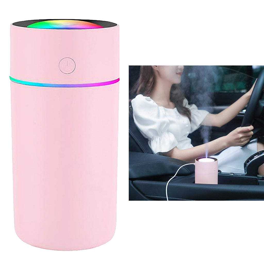 Humidifiers Aroma Diffuser for Bedroom Office with Romantic Light pink