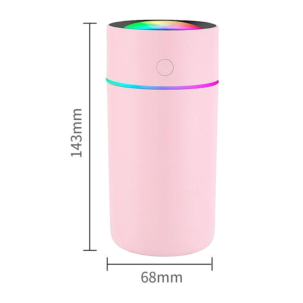 Humidifiers Aroma Diffuser for Bedroom Office with Romantic Light pink