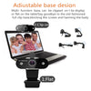 USB HD Webcam Web Cam Camera for PC Laptop Desktop Computer 1080P No Cover