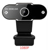 USB HD Webcam Web Cam Camera for PC Laptop Desktop Computer 2K with Cover