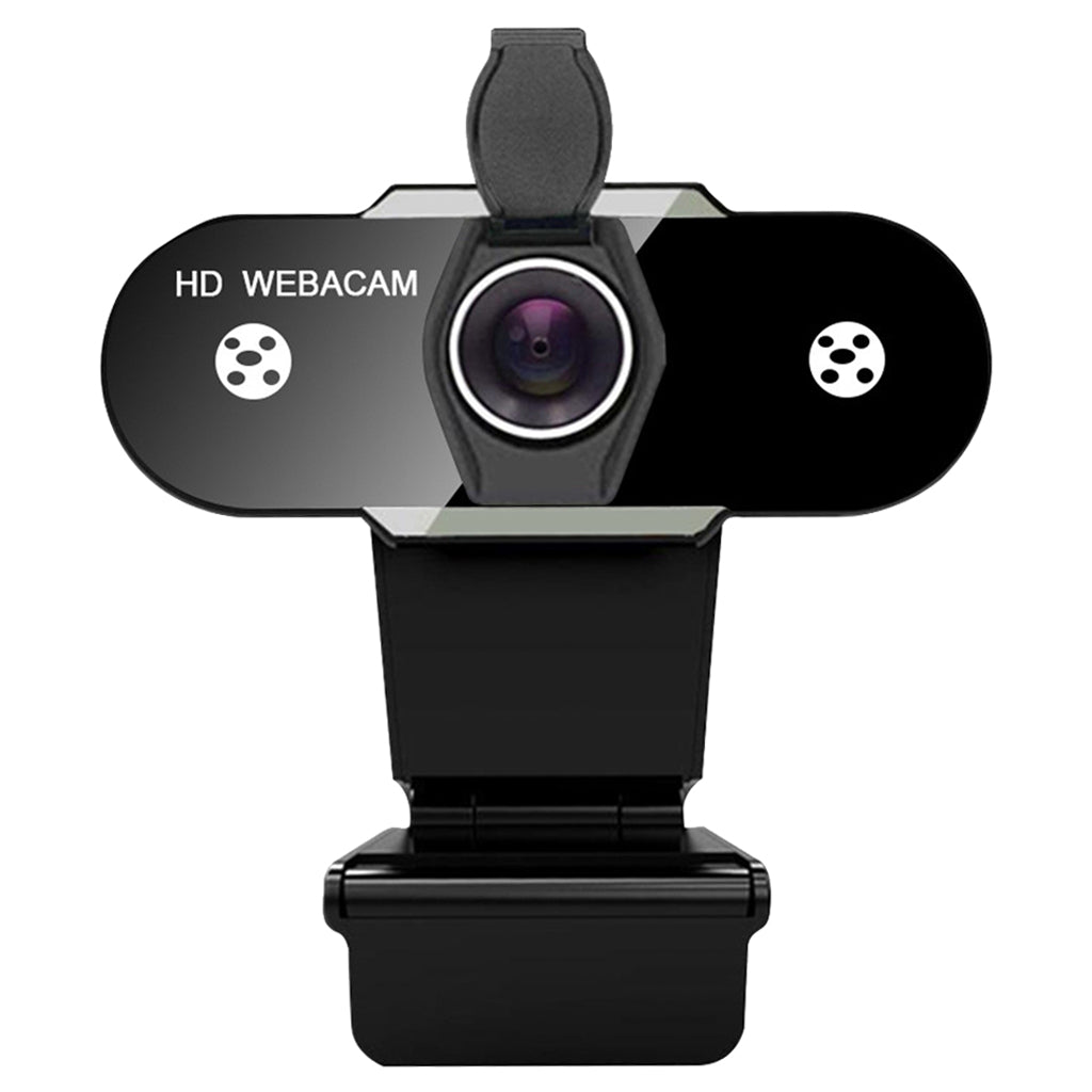 USB HD Webcam Web Cam Camera for PC Laptop Desktop Computer 1080P with Cover