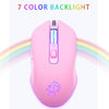 1600 DPI 6 Button LED Silent USB Wired Gaming Mouse Mice for Gamer PC