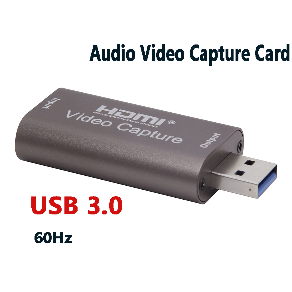 HDMI to USB Video Capture Card Adapter Game / Video Live Streaming New