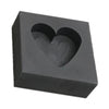 Gold High Density Graphite Mold Multi-Shape DIY Tools 5-6ml Heart