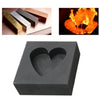 Gold High Density Graphite Mold Multi-Shape DIY Tools 5-6ml Heart